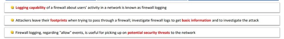 Firewall Logging