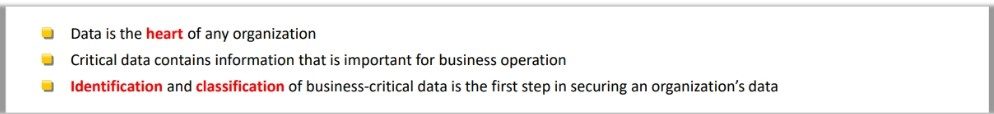 What is Business Critical Data